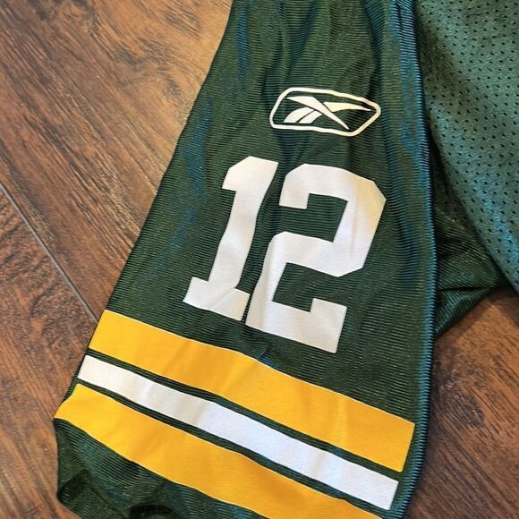 Reebok NFL Arron Rodgers Green Bay Packers Football Jersey size L in EUC - Picture 3 of 9